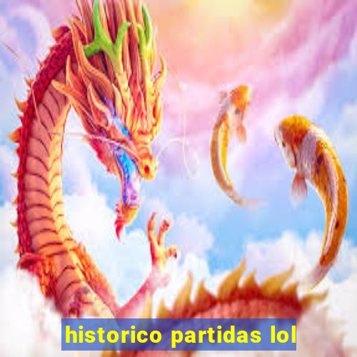 historico partidas lol